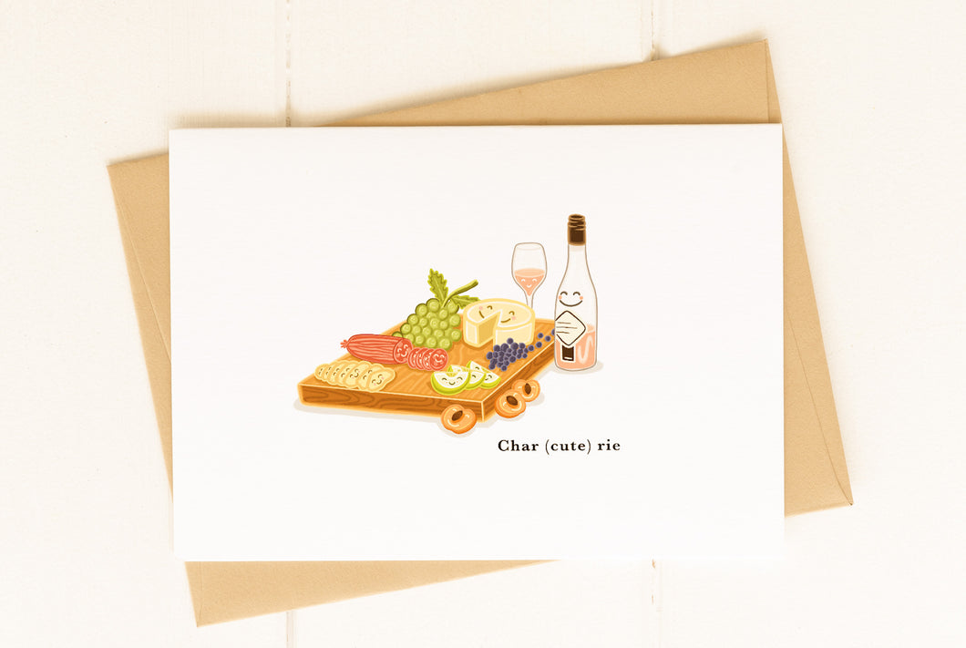 Char(cute)rie Board Greeting Card