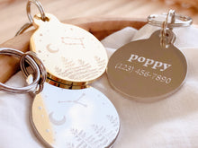 Load image into Gallery viewer, Libra Zodiac Custom Engraved Pet Tag
