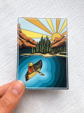 Load image into Gallery viewer, Canoeing Sticker
