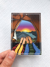 Load image into Gallery viewer, Cozy Camping Sticker
