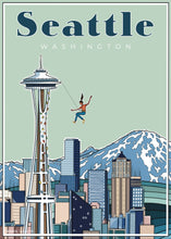 Load image into Gallery viewer, Seattle Climb Sticker

