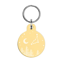 Load image into Gallery viewer, Capricorn Zodiac Custom Engraved Pet Tag
